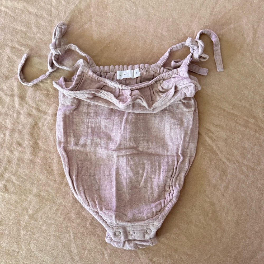 3 for $45 - Like New Jamie Kay Luna Playsuit in Sprinkles 1 yr